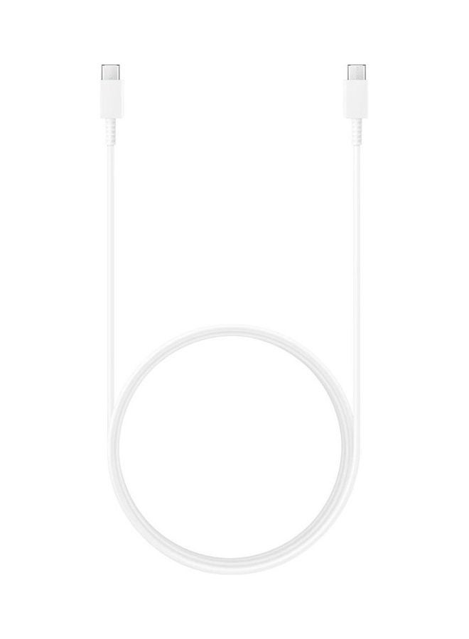 Samsung - 5A USB-C to USB-C cable (1.8m)-White white - Image 1