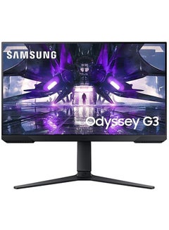 24 inch Odyssey G3 Gaming Monitor AG320 with 165Hz Refresh rate and 1ms Response Time | AMD Free Sync, Ergonomic Design Height Adjustable, Tilt, Swivel and Pivot modes LS24AG320NMXUE Black