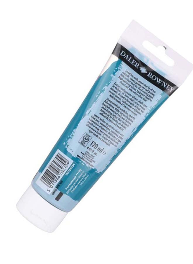 Daler Rowney 123120603 Acrylic Color Tube, Primary Yellow - 120 Ml Blue - Image 3