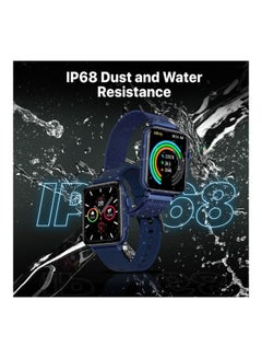 PROMATE Smart Watch, Bluetooth 5.1 Health and Fitness Tracker with 1.8” IPS Display, 15-20 Day Battery Life, 100 Watch Faces, 37 Sports Modes and IP68 Water Resistance for iPhone 14, Galaxy S22, ProWatch-B18 Blue  - Image 5