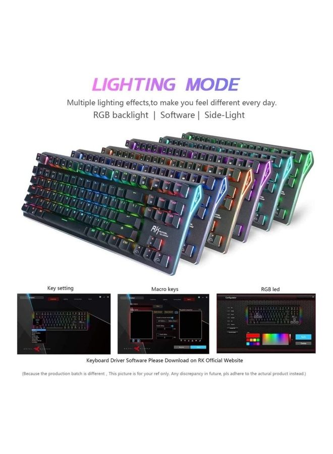 Royal Kludge - Wireless Non Hot Swappable RGB Dual-Mode Mechanical Gaming Keyboard Brown Switch - Image 1