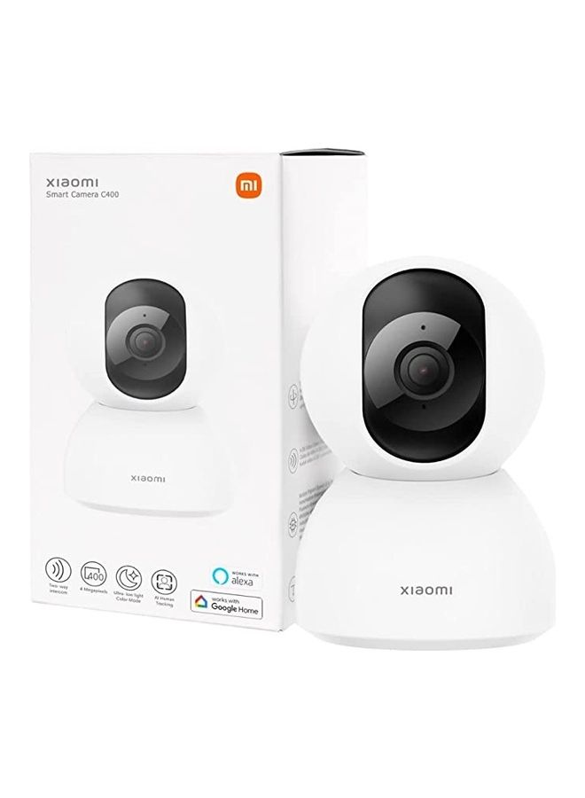 Xiaomi - Smart Camera C400 4MP 360° Rotation AI Human Detection 2.4GHz/5GHz Wi-Fi Support Compatible With Alexa Google Home - Image 1