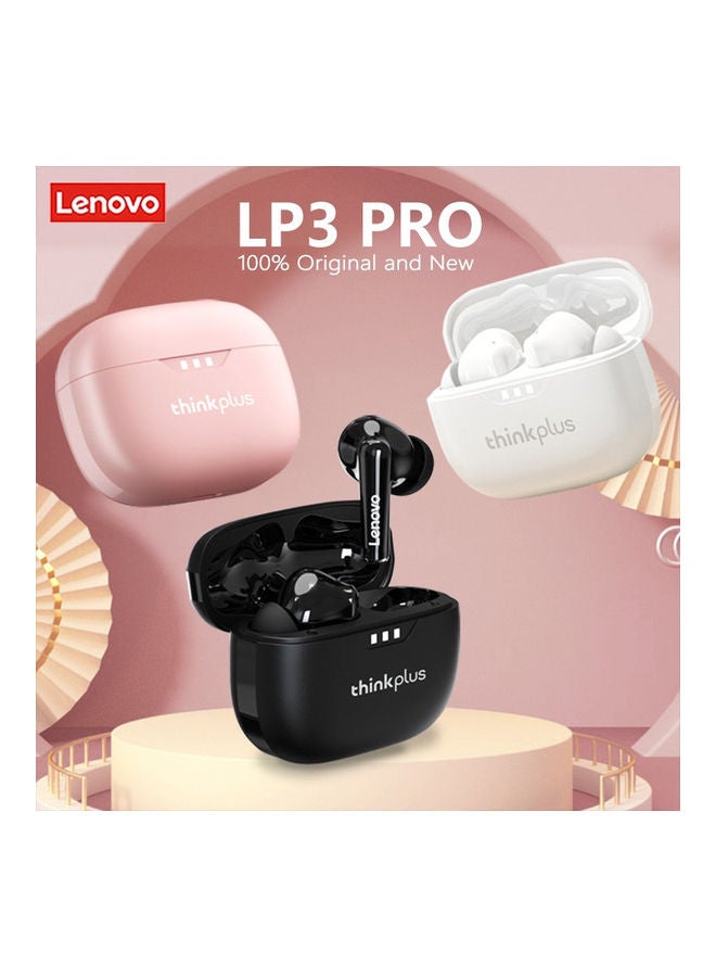 Lenovo - Thinkplus LP3 Pro TWS Earphones Wireless Bluetooth Earbuds HD Call Low Latency HIFI Sound Noise Reduction Headphones Pink - Image 1