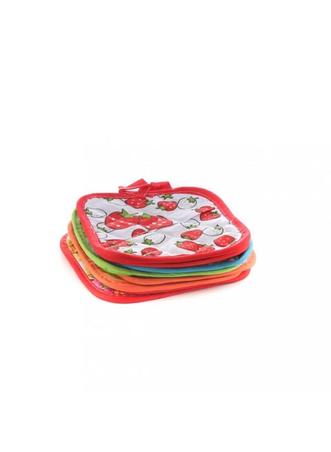 8 Piece Mat Pot Multicolour