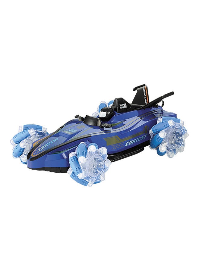 Kidle 1:12 Remote Control Stunt Spray Car Double Sided Rotating Off Road Vehicle Toy For Boys Girls 17.5*29.5*11cm  - Image 1