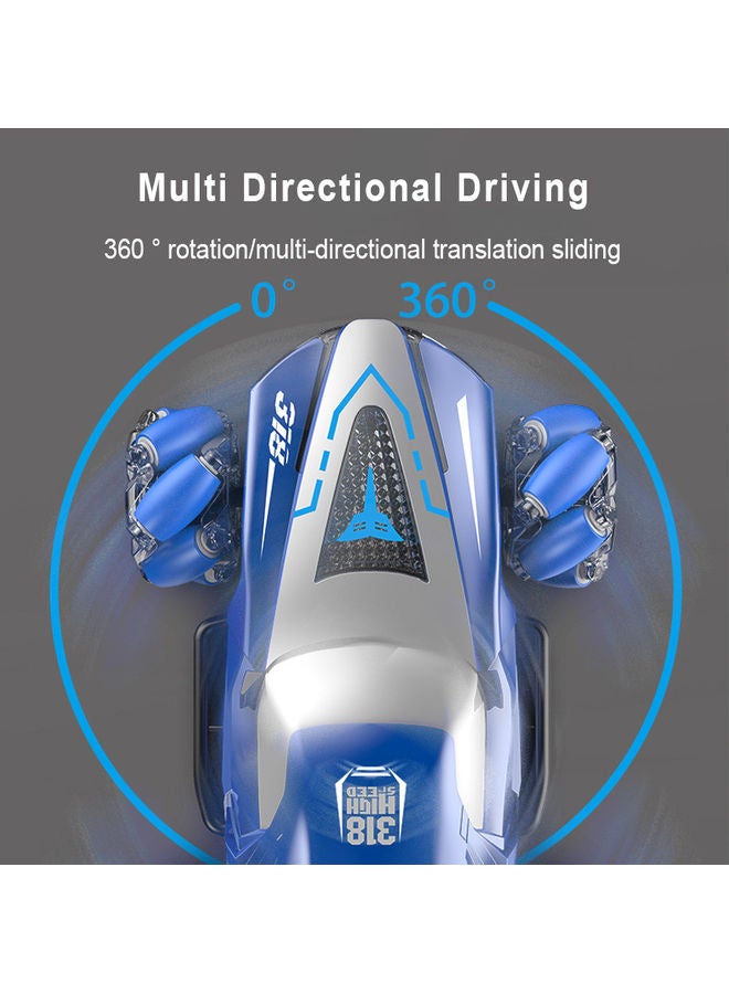 Kidle 1:12 Remote Control Stunt Spray Car Double Sided Rotating Off Road Vehicle Toy For Boys Girls 17.5*29.5*11cm  - Image 5