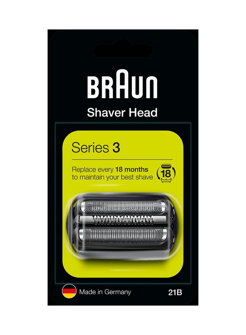 BRAUN - Series 3 Cassette 21B Replacement Head Black - Image 1