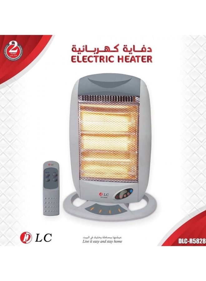 DLC Electric Heater 1200.0 W DLC White - Image 2