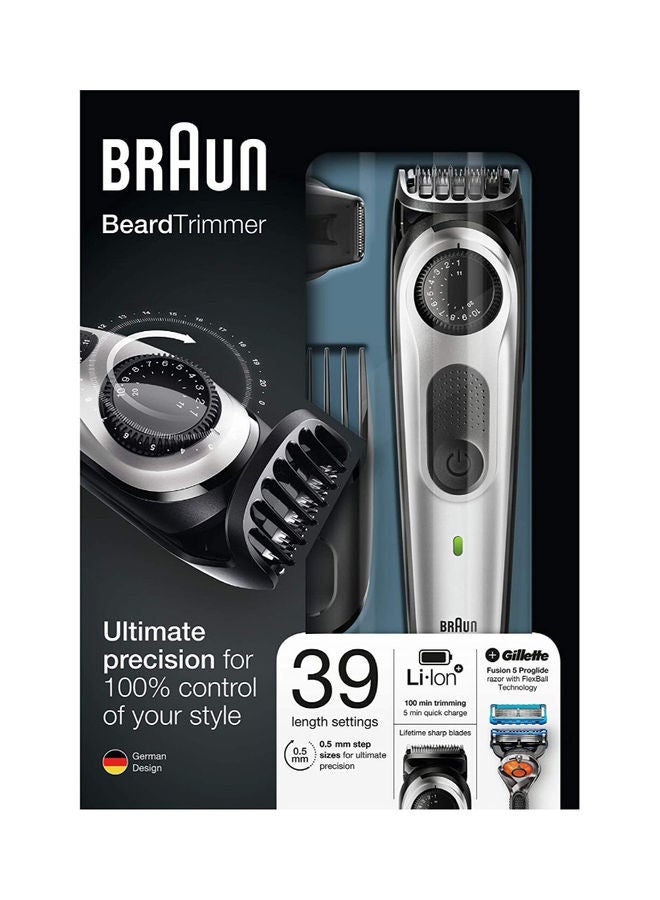 براون Rechargeable Beard And Hair Trimmer With 39 Length Settings 13.6 x 5.6 x 25.1cm - Image 2