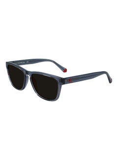 Calvin Klein Jeans Men's Full Rim Injected Modified Rectangle  Jeans Sunglasses  CKJ21623S-050-5517  - Image 1
