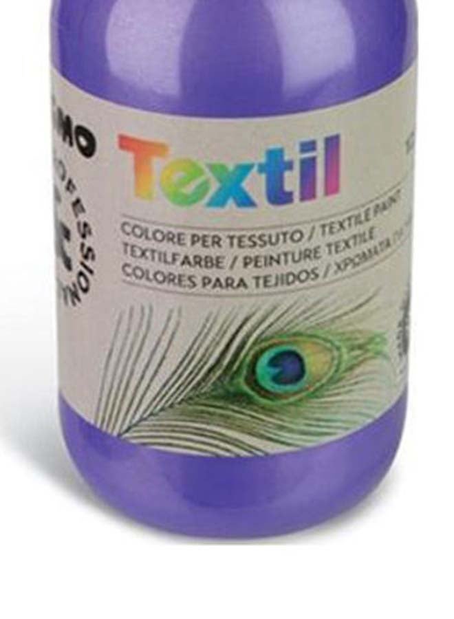 Textile Paint Metallic Bottle No.400 410Txf125 Purple