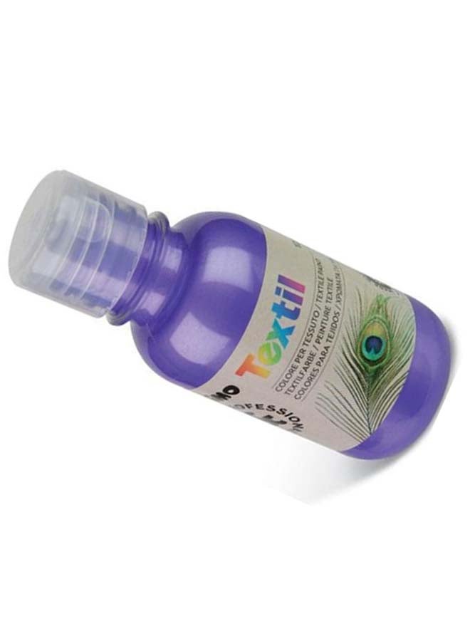 Textile Paint Metallic Bottle No.400 410Txf125 Purple