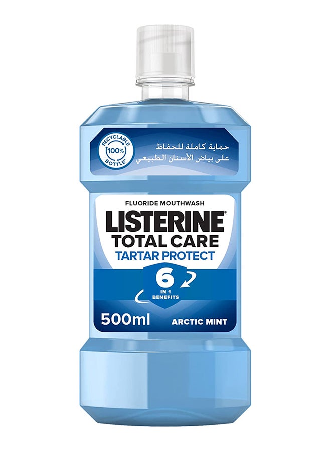 Listerine - Total Care Tartar Protect Mouthwash Blue 500ml - Image 1