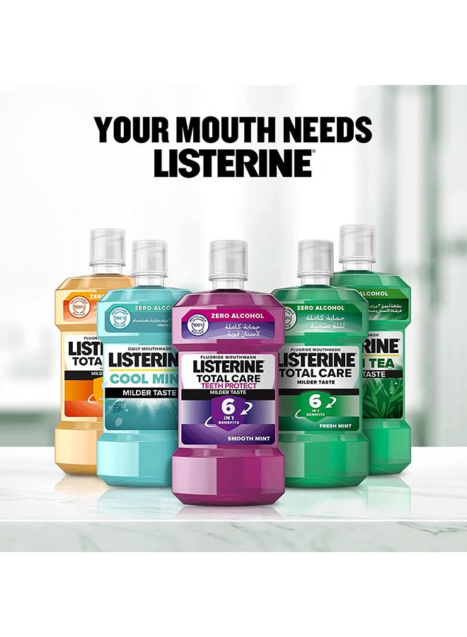 Listerine - Total Care Tartar Protect Mouthwash Blue 500ml - Image 1