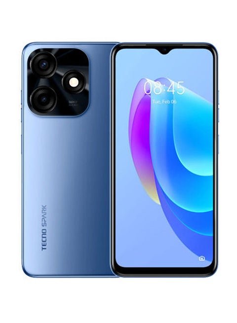 Spark 10C Dual SIM Meta Blue 4GB RAM 128GB 4G - Middle East Version