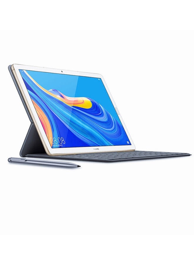 مارجون غطاء ذكي مغناطيسي قابل للطي مع مسند ولوحة مفاتيح لتابلت ميديا باد M6 مقاس 10.8 بوصة رمادي داكن - Image 3