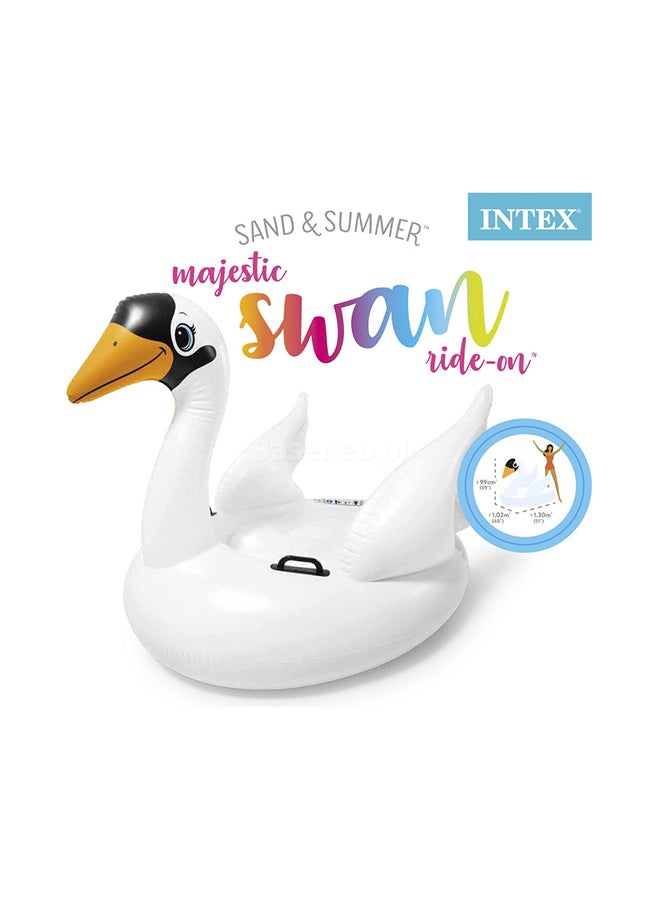 INTEX Majestic Swan Ride-On 13x102x99cm - Image 2