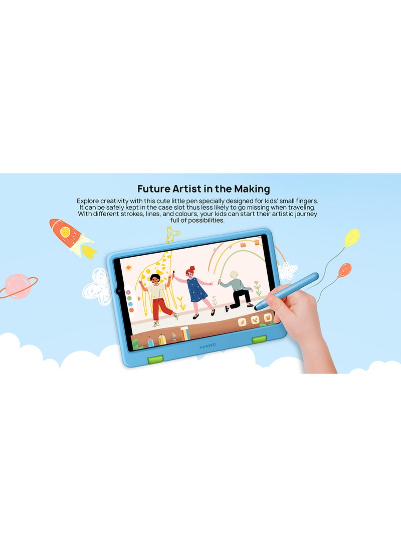 MatePad T8 Deepsea Blue Kids Edition Tablet 2Gb Ram 16Gb WiFi - Middle East Version