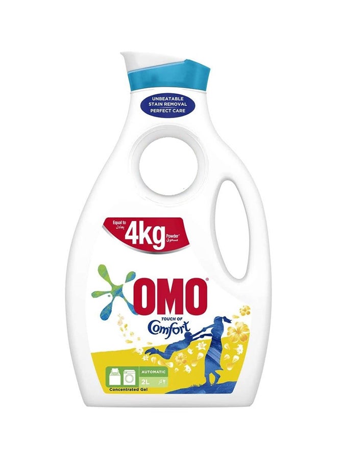 Omo Liquid Laundry Detergent with Touch of Comfort 2Liters - Image 1