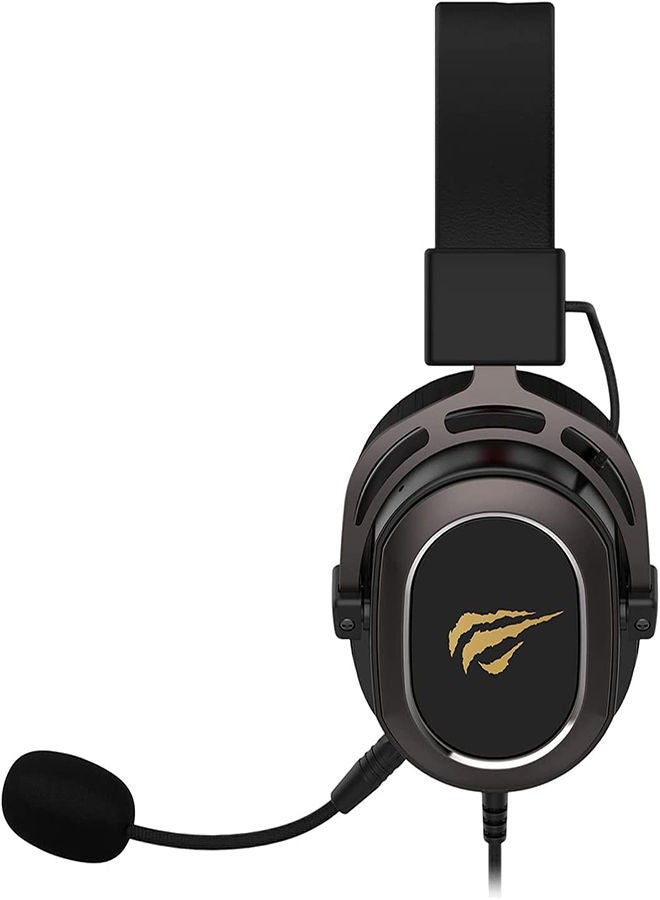 havit Havit H2008D Gaming Headphone With High Magnetic 50Mm Speakers, Adjustable Headband And Pluggable Mic,  - Image 2