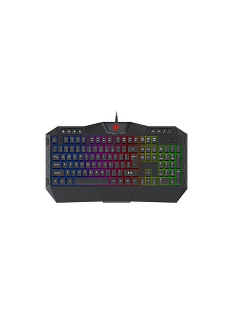 Havit Kb510L Multi-Function Backlit Gaming Keyboard. (Aribic+English)