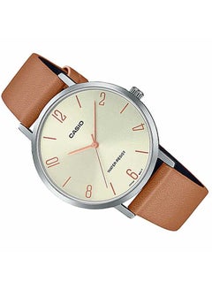 CASIO Women's Leather Analog Watch LTP-VT01L-5B  - Image 5