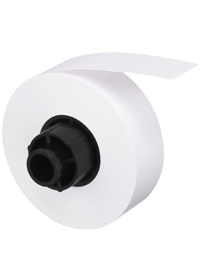CASIO - Label Printer Tape 9mm Re-Adherable Black on White Casio XA-9WE1-W-DJ Multicolour - Image 1
