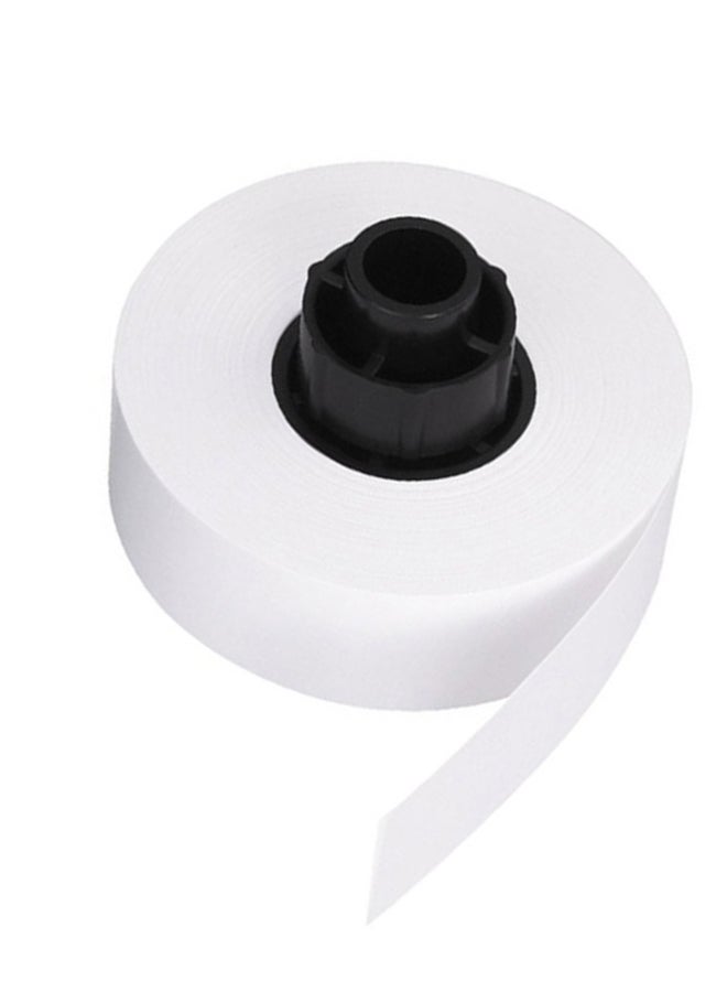 CASIO - Label Printer Tape 9mm Re-Adherable Black on White Casio XA-9WE1-W-DJ Multicolour - Image 1