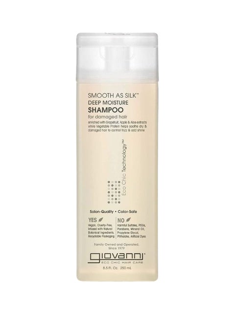 Smooth As Silk Deep Moisture Sahmpoo For Damaged Hair 250ml