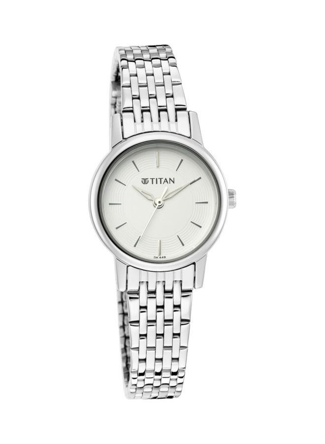 تيتان ساعة كاريشما بسوار من المعدن طراز WO 2593SM04 للنساء - Image 2