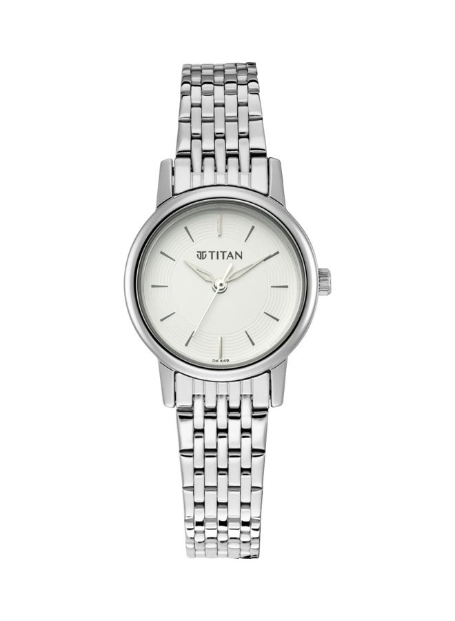 تيتان ساعة كاريشما بسوار من المعدن طراز WO 2593SM04 للنساء - Image 1