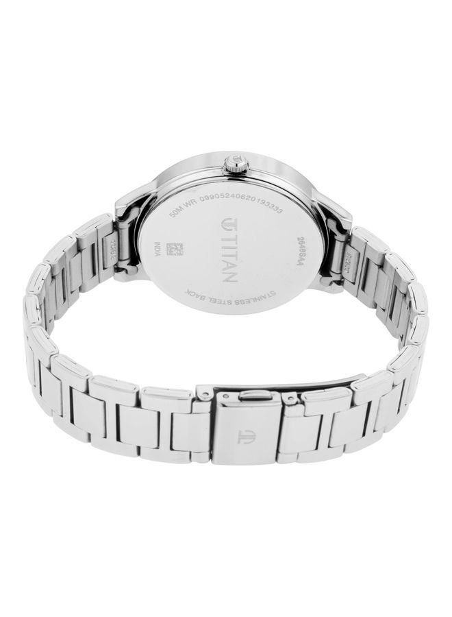 TITAN Women's Neo V Black Dial Metal Watch  Wo 2648SM02 - Image 5