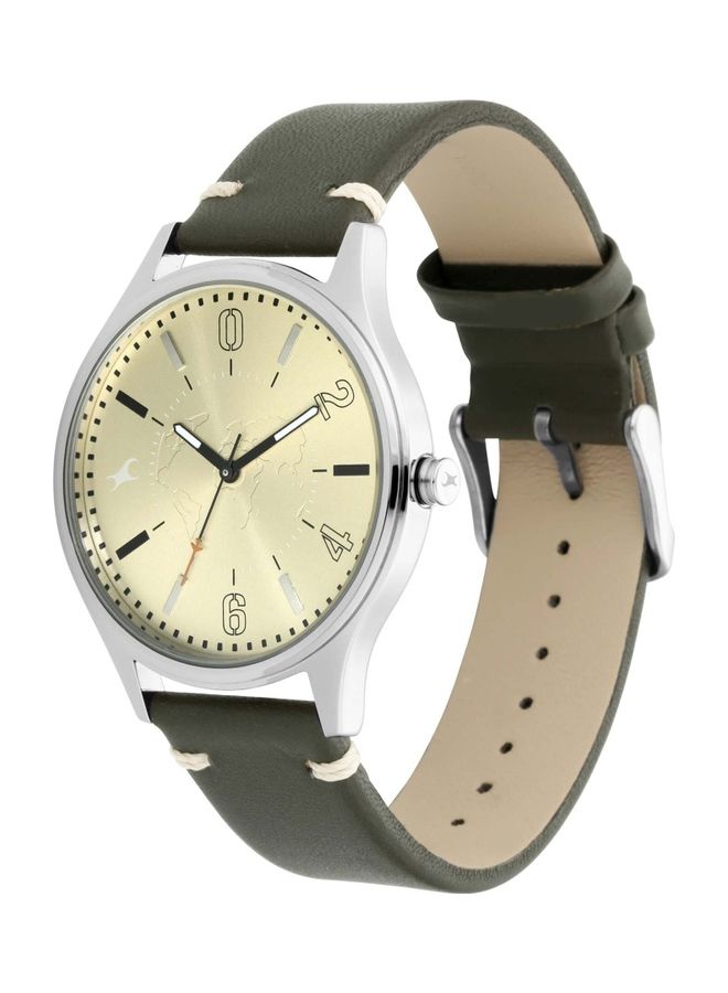 fastrack Men's Tripster Leather Strap Watch   3237SL02  - Image 3