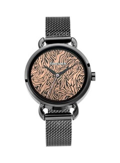 fastrack Women's Animal Print Stainless Steel Watch  Wo 6221NM01  - Image 1
