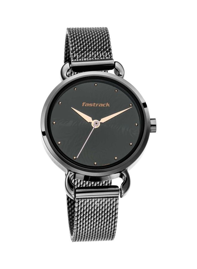 فاستراك ساعة يد بسوار من الإستانلس ستيل بطبعة حيوان طراز WO 6221NM02 للنساء - Image 2