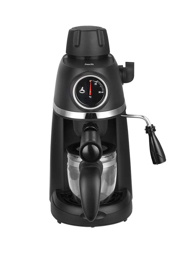 ساتشي ماكينة صنع القهوة بضغط 3.5 بار 240 ml 800 W NL-COF-7047-BK أسود  - Image 1