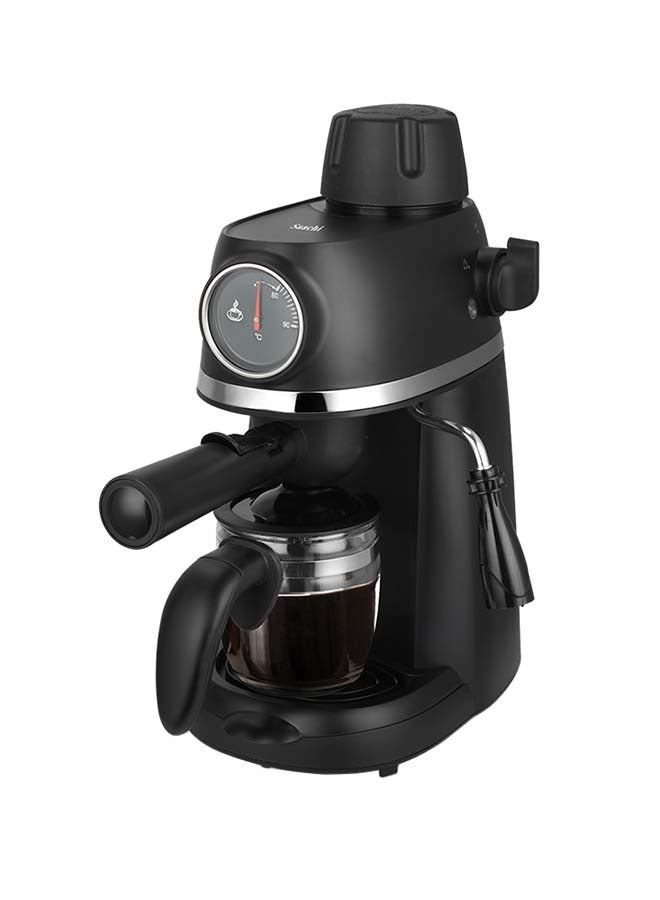 ساتشي ماكينة صنع القهوة بضغط 3.5 بار 240 ml 800 W NL-COF-7047-BK أسود  - Image 3