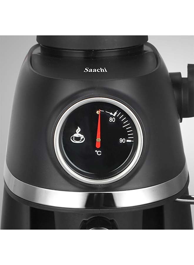 ساتشي ماكينة صنع القهوة بضغط 3.5 بار 240 ml 800 W NL-COF-7047-BK أسود  - Image 4