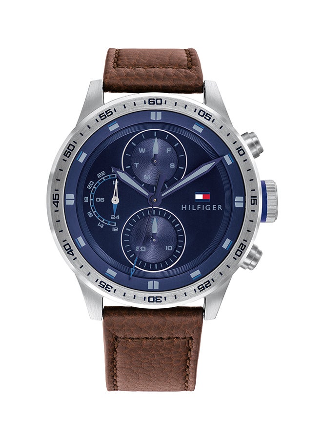 TOMMY HILFIGER Men's Trent Blue Dial Watch - 1791807  - Image 1