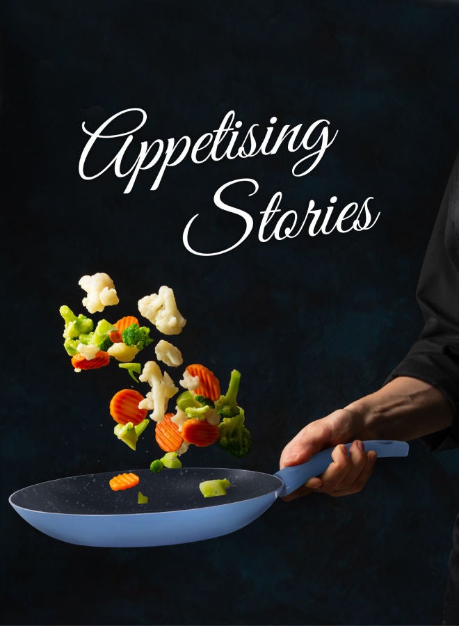 جراندي طقم مقلاة أسود/أزرق 16-18-24سم - Image 5