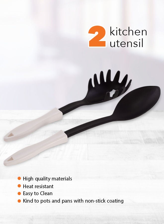 11 Pieces Marble Cook Set Marble Black