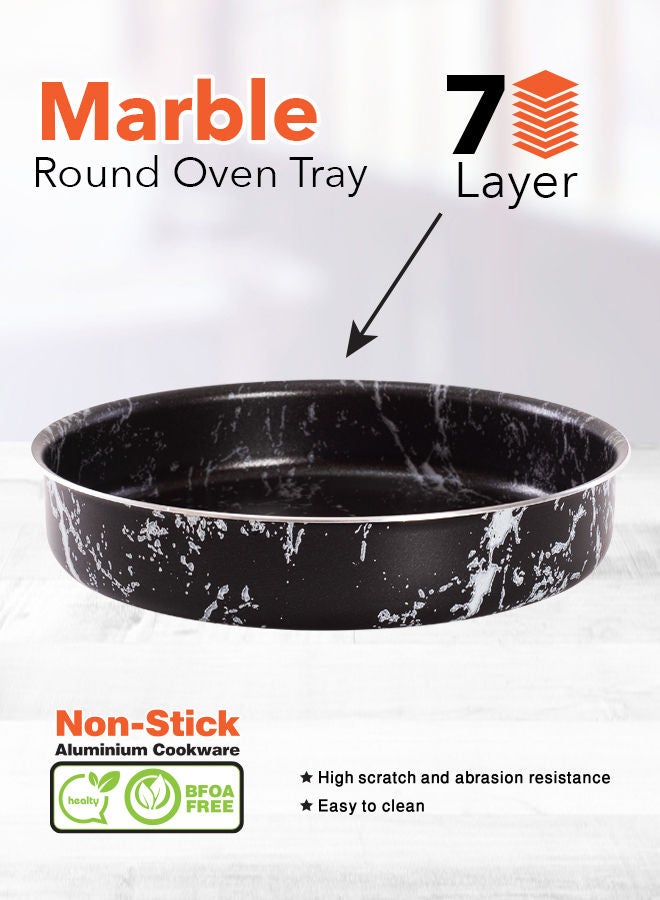 11 Pieces Marble Cook Set Marble Black
