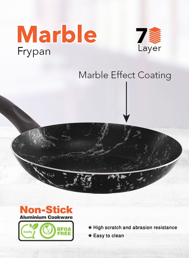 11 Pieces Marble Cook Set Marble Black