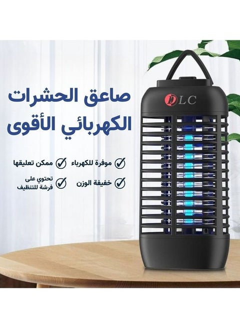 جهاز قتل الناموس والحشرات الطائرة GBK1125 من جيباس 4.0 W DLC-93002 أسود
