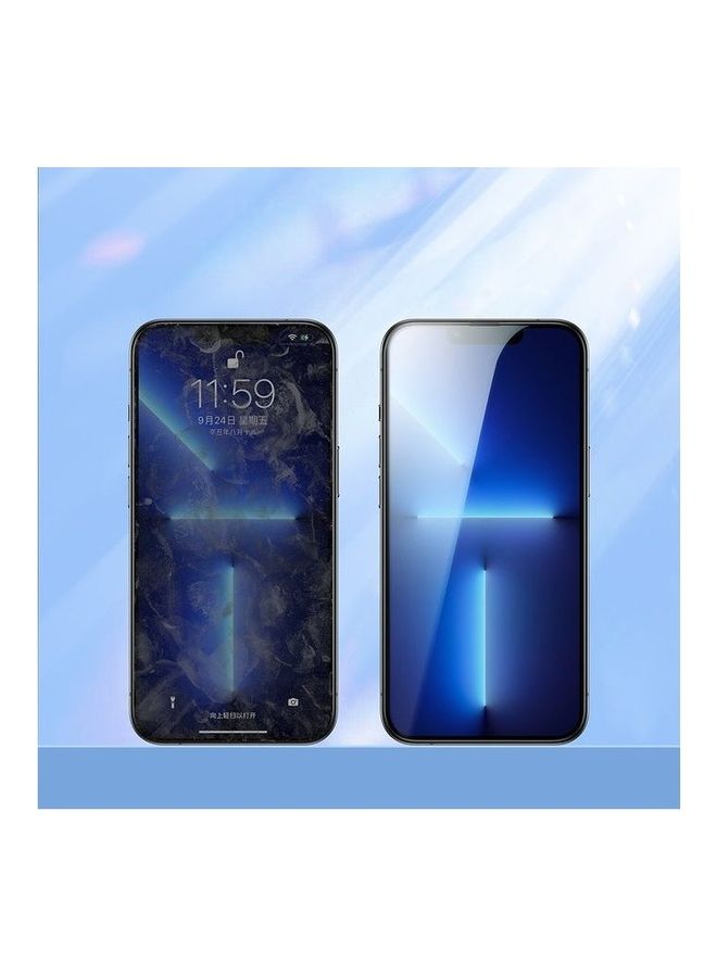 JOYROOM Joyroom Knight   2,5D Tempered Glass For IPhone 12 Pro Max Transparent (JR-PF843) Clear  - Image 3