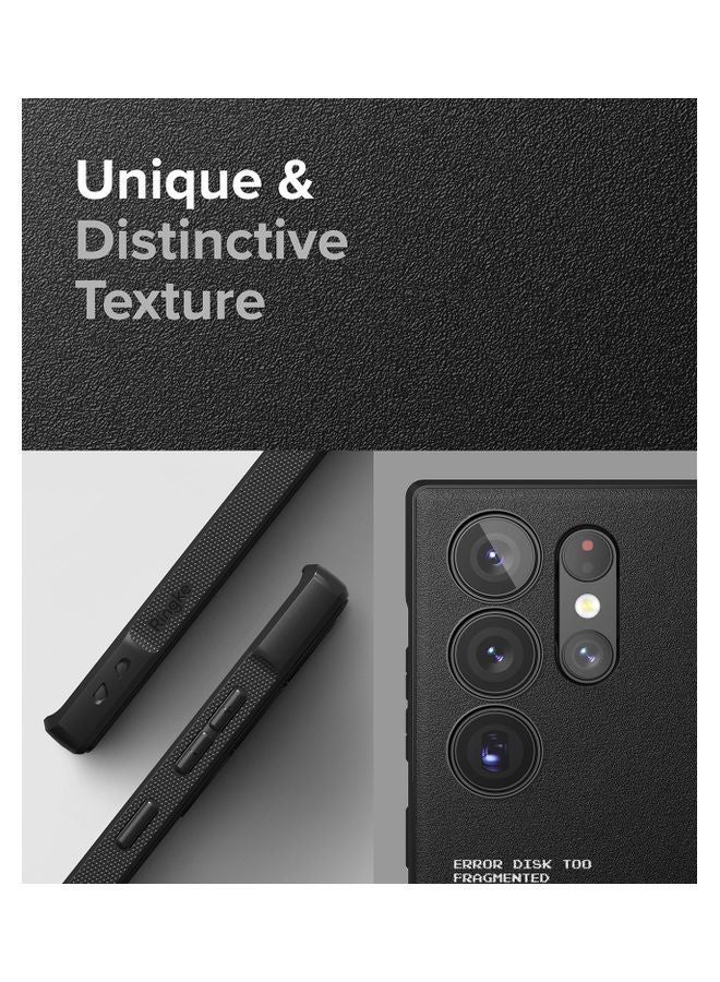 Ringke Onyx Design Compatible With Samsung Galaxy S23 Ultra 5G Case 2023 Design Print Back Tough Rugged Durable Shockproof Heavy Duty Protective Phone Cover Black - Image 4