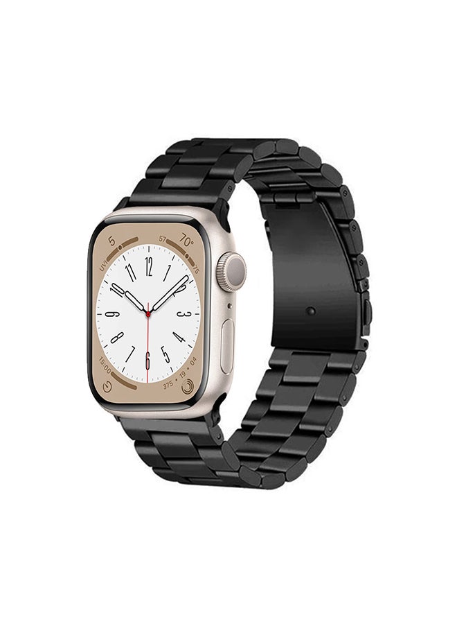 مارجون سوار من الفولاذ المقاوم للصدأ لساعة Apple Watch مقاس 41 مم و40 مم و38 مم متوافق مع حزام iWatch Series 8/7/6/5/4/3/2/1/SE/SE2 - Image 1