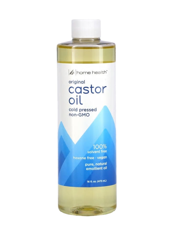 هوم هيلث زيت خروع معصور على البارد ومُعالج على البارد شفاف - Image 1