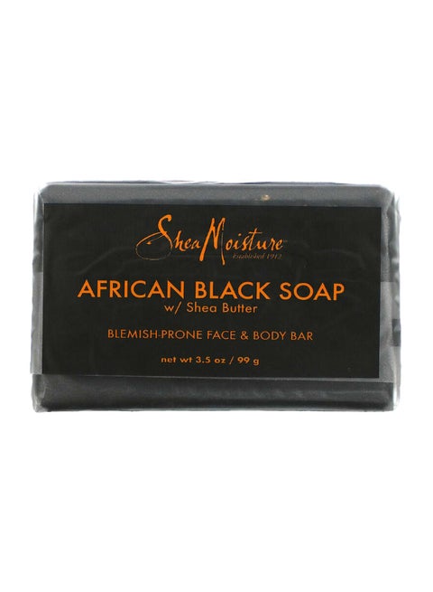 African Acne Prone Face And Body Bar Black/Gold
