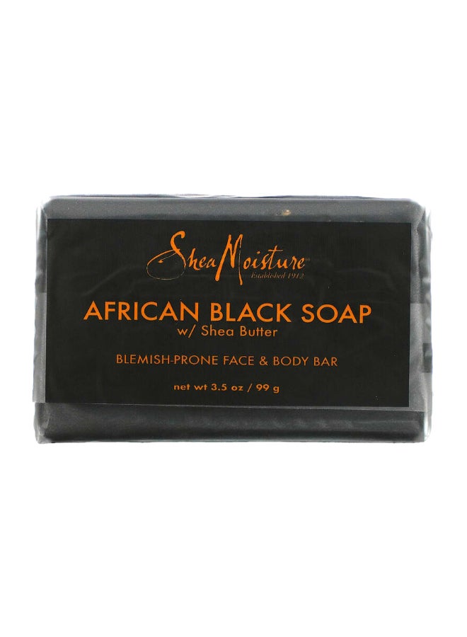SheaMoisture African Acne Prone Face And Body Bar Black/Gold  - Image 1